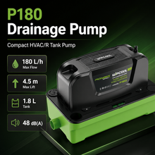 P180 drainage pump feature highlights